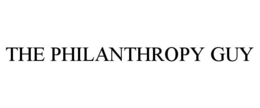 THE PHILANTHROPY GUY trademark