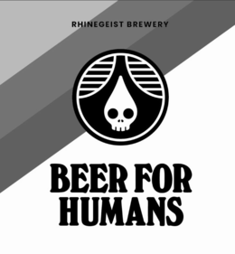 RHINEGEIST BREWERY BEER FOR HUMANS trademark
