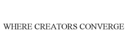 WHERE CREATORS CONVERGE trademark