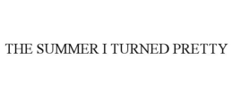 THE SUMMER I TURNED PRETTY trademark