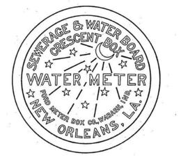 SEWERAGE & WATER BOARD CRESCENT BOX WATER METER FORD METER BOX CO., WABASH, IND. NEW ORLEANS, LA. trademark