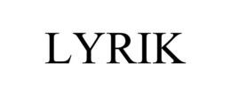 LYRIK trademark