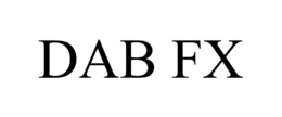 DAB FX trademark