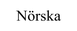 NÖRSKA trademark