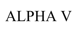 ALPHA V trademark
