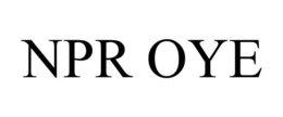 NPR OYE trademark