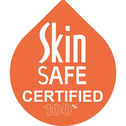 SKIN SAFE CERTIFIED 100% trademark