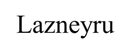 LAZNEYRU trademark