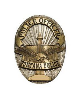 POLICE OFFICER FONTANA POLICE trademark