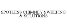 SPOTLESS CHIMNEY SWEEPING & SOLUTIONS trademark