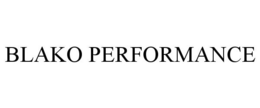 BLAKO PERFORMANCE trademark