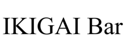 IKIGAI BAR trademark