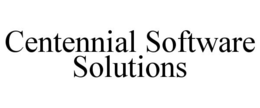 CENTENNIAL SOFTWARE SOLUTIONS trademark