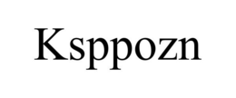 KSPPOZN trademark