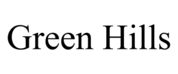 GREEN HILLS trademark