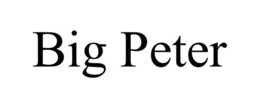BIG PETER trademark