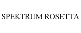 SPEKTRUM ROSETTA trademark