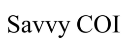 SAVVY COI trademark