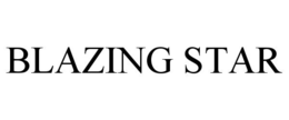 BLAZING STAR trademark