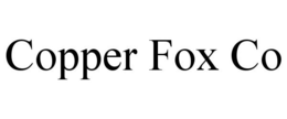 COPPER FOX CO trademark