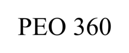 PEO 360 trademark