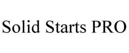 SOLID STARTS PRO trademark