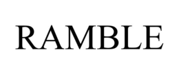 RAMBLE trademark