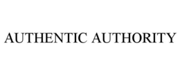 AUTHENTIC AUTHORITY trademark