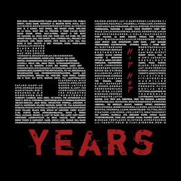 RUN-DMC, GRANDMASTER FLASH AND THE FURIOUS FIVE, PUBLIC ENEMY, DANA DAN,E SCHOOLLY D, BEASTIE BOYS, N.W.A, ICE-T 2 LIVE CREW, BOOGIE DOWN PRODUCTIONS, SLICKRICK ERIC B & RAKIM, RAH DIGGA, BIG DADDY KANE, KRS-ONE DE LA SOUL, BUSY BEE, DJ PREMIER, A TRIBE CALLED QUEST GANG STARR, EPMD, SALT-N-PEPA, HEAVY D THE BOYZ MC HAMMER, AZ, KOOL MOE DEE, TONE LOC, ICE CUBE, DR. DRE SNOOP DOGG, DAZ, TOO SHORT, NAS, CYPRESS HILL, PROJECT PAT SCARFACE, UGK, KRIS KROSS, PETE ROCK, Q-TIP, RZA, GZA KOOL G RAP, MCLYTE, G DEP, WHODINI, GURU, PHIFE-DAWG RUSSELL SIMMONS BLACK-SHEEP WU-TANG CLAN MAC-DRE, COOLIO THE ROOTS, BRAND NUBIAN, ERICK SERMON THE LARGE PROFESSOR, MONIE LOVE, VANILLA-ICE, LUNIZ DIGITAL-UNDERGROUND, SHA ROCK, NAUGHTY BY NATURE LL COOL J, MELLE MEL, SEAN PRICE, ULTRAMAGNETIC MCS CHUCK D, CL SMOOTH, D-DOT, BIZ MARKIE, JAZZY JEFF FRESH PRINCE, STETSASONIC, PETER GUNZ, DAS-EFX, 2 PAC GANGSTA BOO, LEADERS OF THE NEW SCHOOL,  YO-YO, JERUDAMAJA GRANDMASTER CAZ, POORRIGHTEOUSTEACHERS, MASTA ACE BLACKALICIOUS, SPECIAL ED, MOS-DEF, TALIB KWELI, FUGEES KID N PLAY, FAT BOYS, BIGPUN, ONYX, TLC, LAURYNHILL, DITC FLAVOR FLAV, NICE SMOOTH, KOOL KEITH QUEEN - LATIFAH WARREN-G, JUST-ICE JUNGLE BROTHERS THE - PHARCYDE THE GETO BOYZ FAT JOE, CAMP-LO UTFO, MC SHAN, SILKK MARLEY MARL, BIG-L ROXANNE, M.O.P GOODIE MOB, DMX KURRUPT, CANIBUS, KOOL HERC, MF-DOOM, THE NOTORIOUS B.I.G PIMP-C, BUN-B, CORMEGA, LORDFINESSE, SMIF-N-WESSUN, RAEKWON HELTAH-SKELTAH, JEAN GRAE, REFLECTION ETERNAL, JURASSIC 5 EAZY-E, NATE DOGG, DILATED PEOPLES, SWEET TEE, THA ALKAHOLICS HIEROGLYPHICS, MYSTIKAL, LOSTBOYZ, ORGANIZED KONFUSION SLUM VILLAGE, BLACK ROB, SOULS OF MISCHIEF, MISSY ELLIOTT E-40, KURTIS BLOW, AFRIKABAMBAATAA, DOUG E. FRESH PRAS, LIL CEASE, SPARKY D, LADY OF RAGE, RED ALERT, PUFF DADDY MERCEDES LADIES, WYCLEF, DA BRAT, MADLIB, FOXY BROWN BONE THUGS N HARMONY, MASE, UNCLE LUKE, SUGAR HILL GANG CRAIGMACK, CRASH CREW, HAVOC, PRODIGY, DELFUNKYHOMOSAPIEN EMINEM, 50 CENT, JAY-Z, KANYE WEST, LIL WAYNE, T.I LUDACRIS, PAUL WALL, PHARRELL, TIMBALAND, COMMON LUPE FIASCO, DAVID BANNER, J DILLA, KID CUDI, TRICK DADDY THREE6MAFIA, PAPOOSE, 2 CHAINZ, STATE PROPERTY, CHIEF KEEF WALE, CHILDISH GAMBINO, DRAKE, KENDRICK LAMAR CHANCE THE RAPPER, J. COLE, TRAVIS SCOTT POST MALONE, LIL BABY, DABABY, MEGAN THEE STALLION CARDI-B, NICKI MINAJ, LIL FLIP, YOUNG THUG, FUTURE ASAP ROCKY, EARL SWEATSHIRT, CORY GUNZ, JOEY BADASS FREDDIE GIBBS, XXXTENTACION, JUVENILE PUSHA T, MOBB DEEP OL' DIRTY BASTARD GHOSTFACE KILLAH METHOD MAN, REDMAN SWIZZ BEATZ BUSTA RHYMES CAM'RON, DIPSET CASSIDY, N.O.R.E CAPONE RODDY RICCH, MAX B MASTER P, BOW WOW G-UNIT, JADAKISS STYLES-P, AKON, COI LERAY SHEEK LOUCH FABOLOUS, MANNIE FRESH MAINO, WAKA FLOCKA VADO, JOE BUDDEN BLACK-THOUGHT PHAROAHE-MONCH JAY-ELECTRONICA ROYCE-DA-5'9, TRINA BIG BOI, ANDRE 3000 KILLER MIKE, JEEZY YO GOTTI, MOZZY, TWISTA GUCCI MANE, CORDAE LIL UZI VERT JUELZ-SANTANA FIVIO FOREIGN WIZ KHALIFA LOGIC MAC MILLER XZIBIT, DAVE EAST BENNY THE BUTCHER G-HERBO, CONWAY PNB ROCK, PLIES FRENCH MONTANA SOULJA-BOY FLO-RIDA, LIL JON FETTY WAP, ASAP FERG, YG BIRDMAN, FREEWAY YOUNG DOLPH KEVIN GATES, LATTO LLOYD BANKS, TONY YAYO BOOSIE, D-12, TROY AVE, OBIETRICE, FRED THE GODSON, A-BOOGIE MEMPHIS BLEEK, TECH N9NE, WESTSIDE BOOGIE, POP SMOKE MEEK MILL, TEE GRIZZLEY, QUAVO, TAKEOFF, OFFSET, JUICE WRLD UNCLE MURDA, BOBBY SHMURDA, LIL DURK, JACK HARLOW REMY MA, YOUNG MA, LIL KIM, MONEYBAGG-YO, TYGA, NELLY 21 SAVAGE, JIM JONES, JOELL ORTIZ, NBA YOUNGBOY NLE CHOPPA, GLORILLA, EVE, JERMAINE DUPRI, KODAK BLACK TYLERTHECREATOR, YUNG JOC, JOYNER LUCAS, PLAYBOI CART,I RUSS BIG SEAN, TORY LANEZ, SLIM THUG, NIPSEY HUSSLE LIL-YACHTY, POLO-G, T JAY, KING VON, DON-Q 50 YEARS HIP HOP trademark