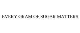 EVERY GRAM OF SUGAR MATTERS trademark