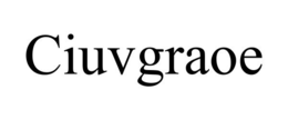 CIUVGRAOE trademark