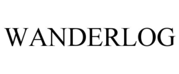 WANDERLOG trademark