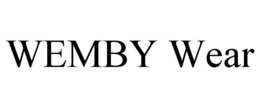 WEMBY WEAR trademark