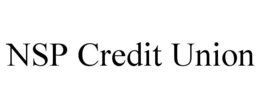 NSP CREDIT UNION trademark