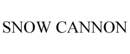 SNOW CANNON trademark