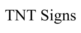 TNT SIGNS trademark