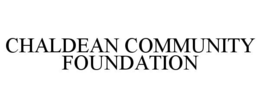 CHALDEAN COMMUNITY FOUNDATION trademark