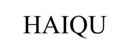 HAIQU trademark