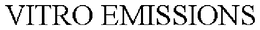 VITRO EMISSIONS trademark