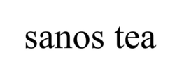 SANOS TEA trademark