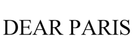 DEAR PARIS trademark