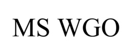 MS WGO trademark
