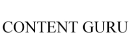 CONTENT GURU trademark