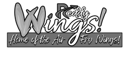REDDY WINGS! HOME OF THE AIR FRY WINGS! trademark