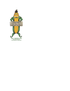 CHESTER'S HYBRID SEED CORN OF CHAMPIONSHIP PERFORMANCE GEO. F. CHESTER & SON INCORPORATED VALPARAISO, INDIANA trademark