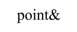 POINT& trademark