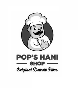 POP'S HANI SHOP ORIGINAL DETROIT PITAS trademark