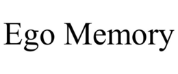 EGO MEMORY trademark
