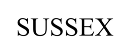 SUSSEX trademark