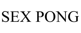 SEX PONG trademark